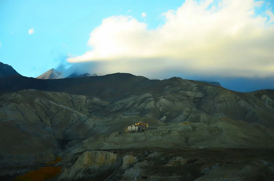 The Sun Lit Monastery
